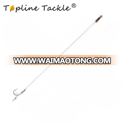 factory directly braided line 20cm carp rig with 4# sharp stainless hook